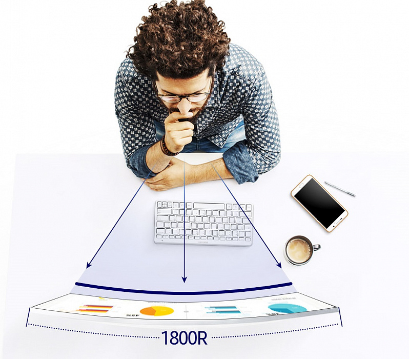 Монитор Samsung C27F591FDI 27" TFT VA (LC27F591FDIXCI) купить в интернет-магазине icover