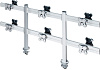 Кронштейн ErgoFount TBBS-1200G для 12 мониторов 24" (Steel) купить в интернет-магазине icover