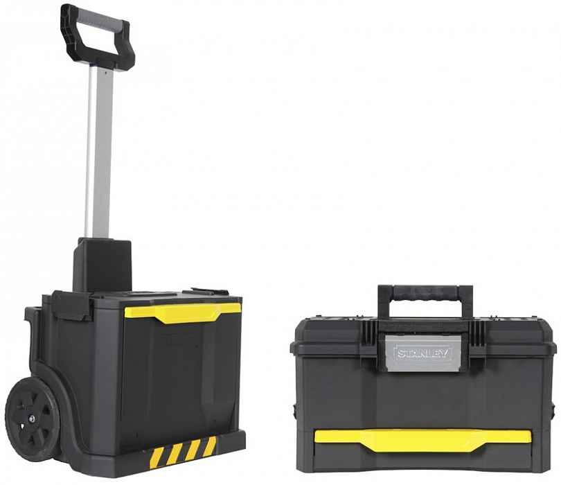 Ящик для инструмента с колесами Stanley Modular Rolling Workshop (1-79-206) купить в интернет-магазине icover
