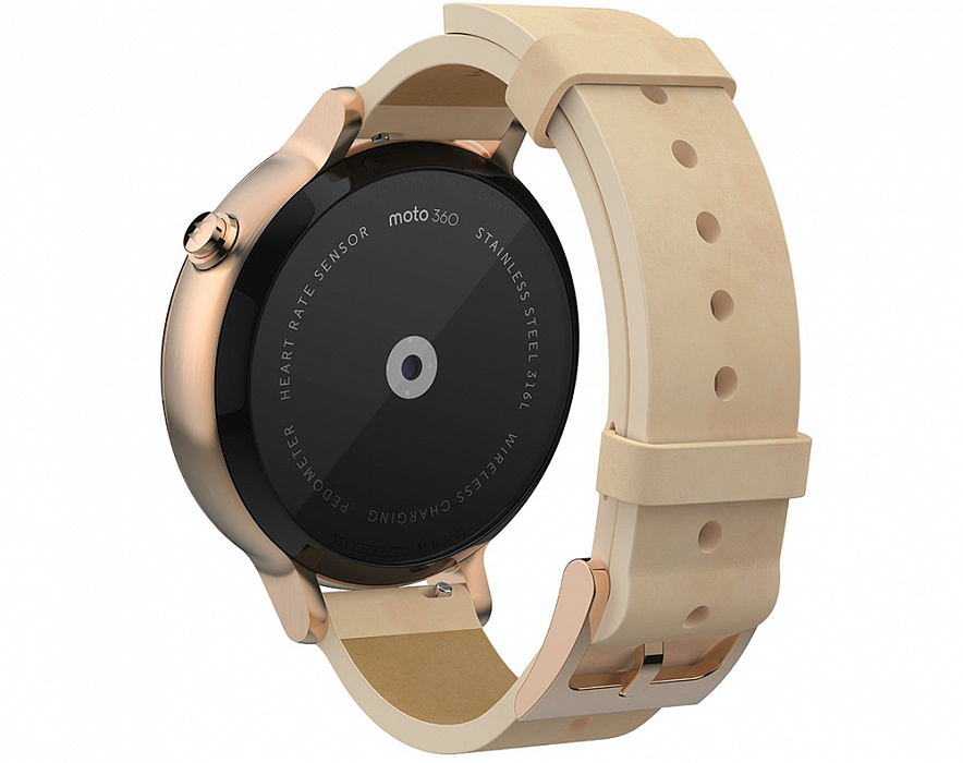 Motorola MOTO 360 2nd Gen 42mm - умные часы (Rose Gold) купить в интернет-магазине icover