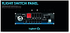 Контроллер для игровых авиасимуляторов Logitech Flight Switch Panel 945-000012 (Black) купить в интернет-магазине icover