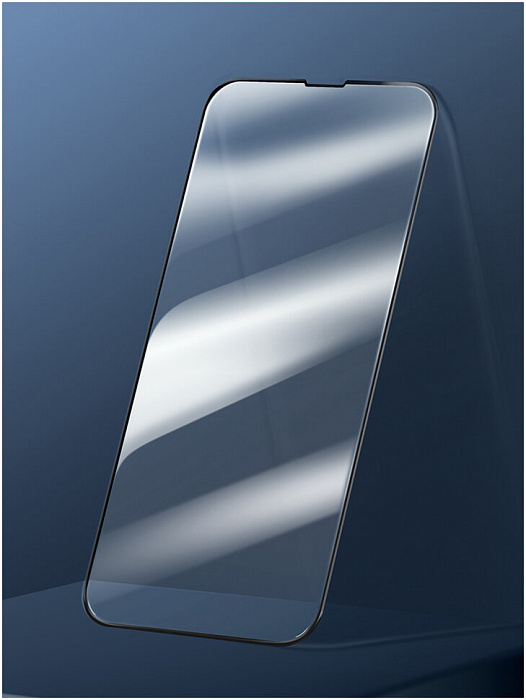Защитное стекло Baseus 0.3mm Full-screen and Full-glass Glass (SGQP010101) для iPhone 13/13 Pro (Black) купить в интернет-магазине icover