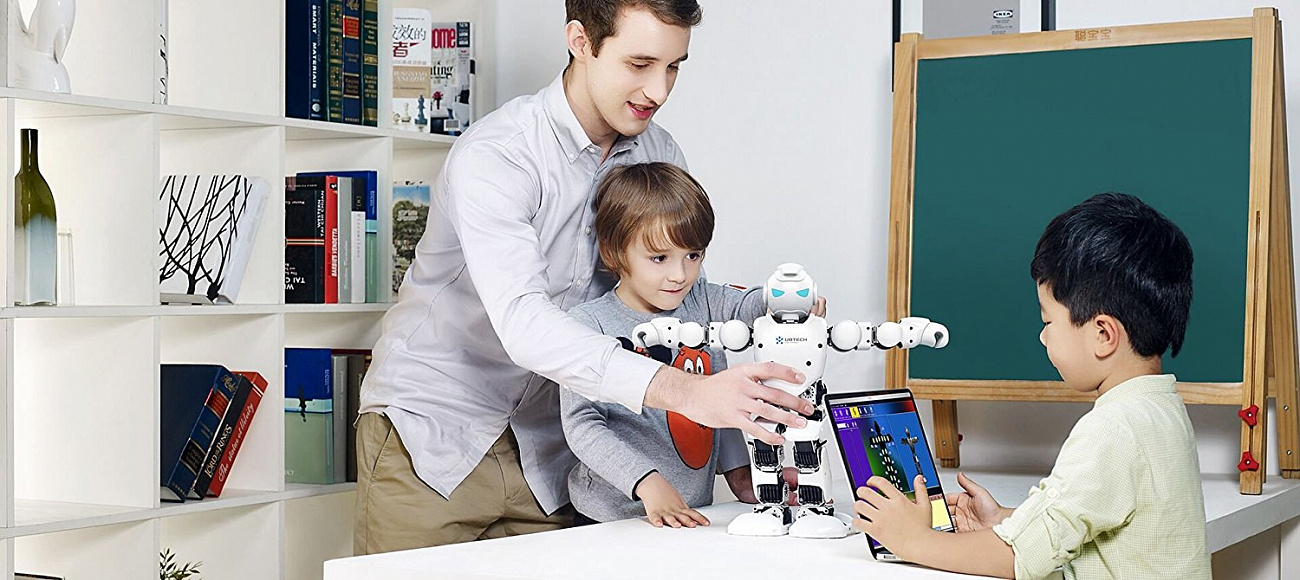 Робот-гуманоид Ubtech Alpha 1 Pro (White) купить в интернет-магазине icover