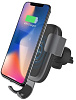 Автомобильный держатель Zikko Wireless Charger Gravity Car Stand (ASC100) с функцией беспроводной зарядки (Black) купить в интернет-магазине icover