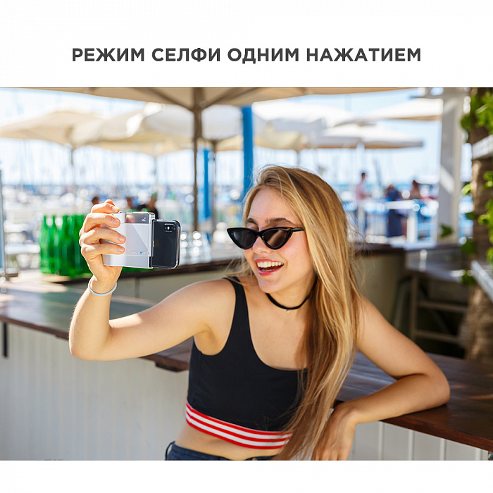 Умный держатель Miggo Pictar One Plus MKII (MW PT-ONE SW 46) для iOS/Android (Silver/White) купить в интернет-магазине icover