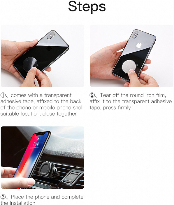 Автомобильный держатель Baseus Bear Magnetic Car Bracket SUBR-A09 (Red) купить в интернет-магазине icover