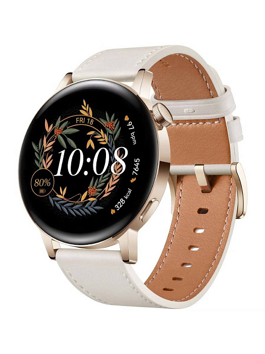 Умные часы Huawei Watch GT 3 MIL-B19 (White) купить в интернет-магазине icover