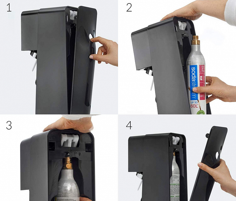 Карбонатор Sodastream Source (Black) купить в интернет-магазине icover