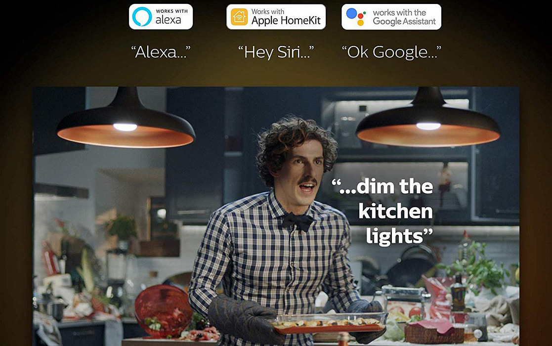 Умная светодиодная лампа Philips Hue White GU10 (White) купить в интернет-магазине icover