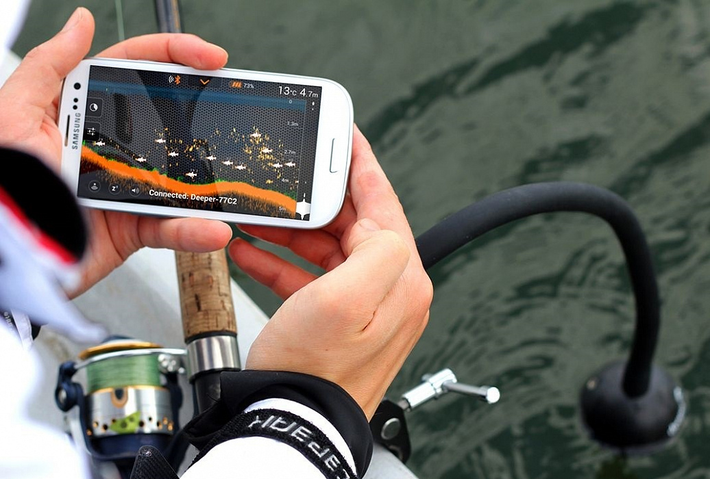 Беспроводной эхолот Deeper Sonar Pro+ (Wi-Fi+GPS) купить в интернет-магазине icover