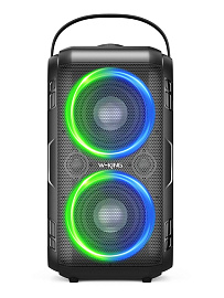 Колонка портативная W-KING T9-2 80W (Black) купить в интернет-магазине icover