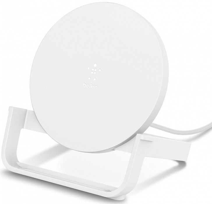 Беспроводное зарядное устройство Belkin (WIB001vfWH) с адаптером (White) купить в интернет-магазине icover
