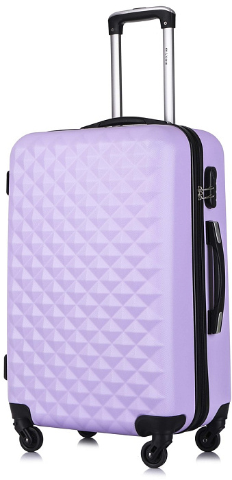 Чемодан L'Case Phatthaya (Light Purple) размер M купить в интернет-магазине icover