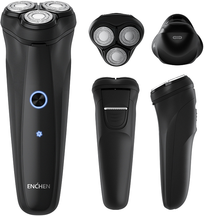 Электробритва Enchen Warrior (Black) купить в интернет-магазине icover