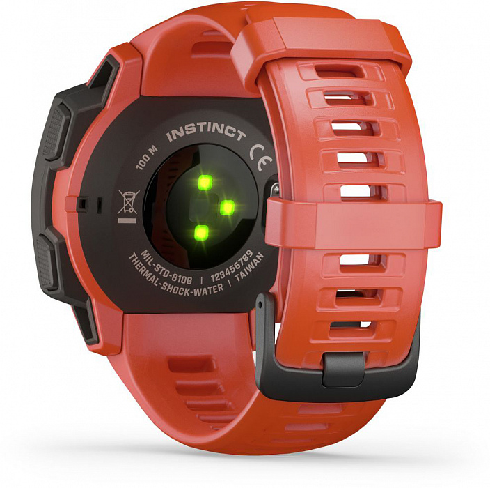 Умные часы Garmin Instinct 010-02064-02 (Flame Red) купить в интернет-магазине icover