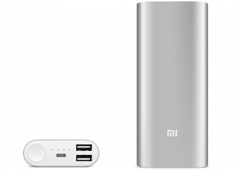 Xiaomi Mi Power Bank 16000mAh - внешний аккумулятор (Silver) купить в интернет-магазине icover