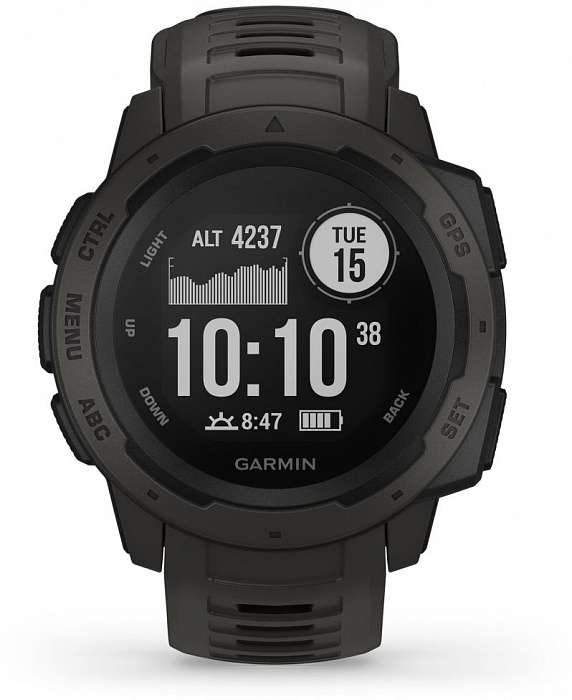 Умные часы Garmin Instinct 010-02064-00 (Graphite) купить в интернет-магазине icover