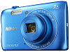 Фотоаппарат Nikon Coolpix S3700 (Blue) купить в интернет-магазине icover