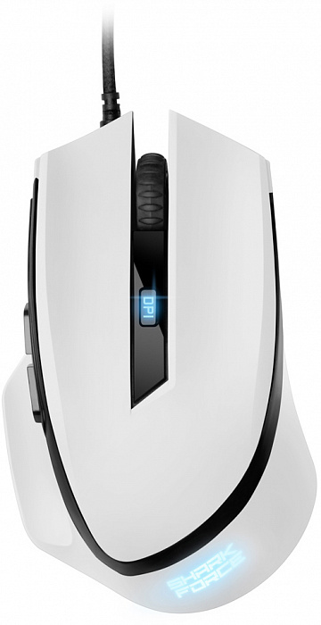 Игровая мышь Sharkoon SHARK Force (White) купить в интернет-магазине icover