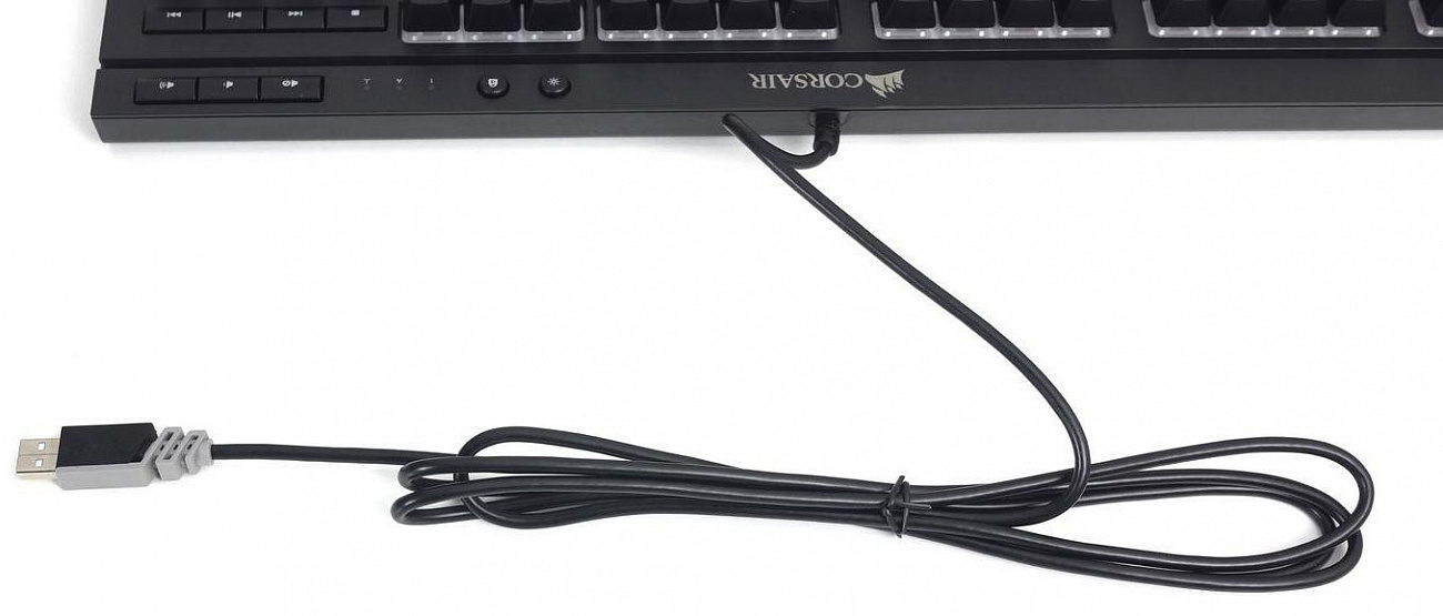 Игровая клавиатура Corsair K68 Cherry RGB CH-9102010-RU (Black) купить в интернет-магазине icover