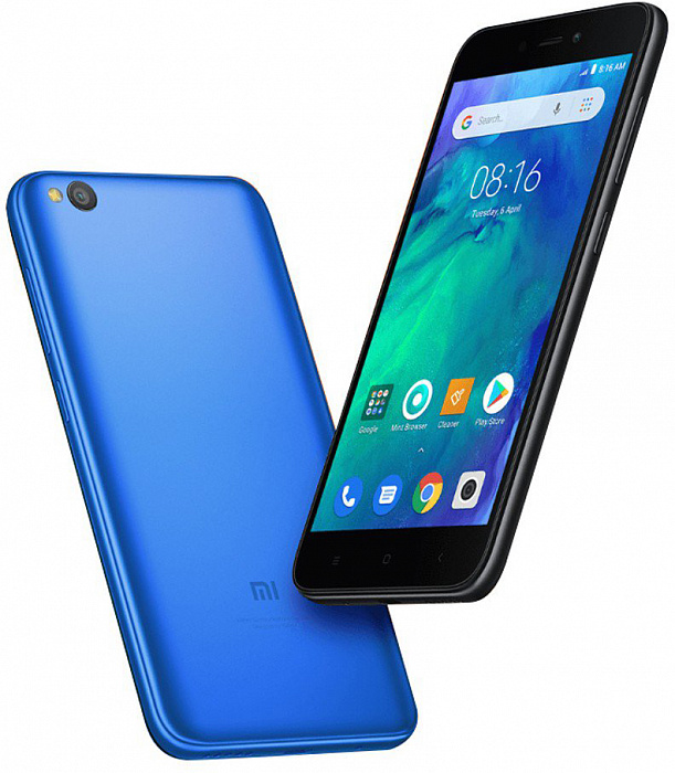 Смартфон Xiaomi Redmi Go 16Gb M1903C3GG (Blue) купить в интернет-магазине icover
