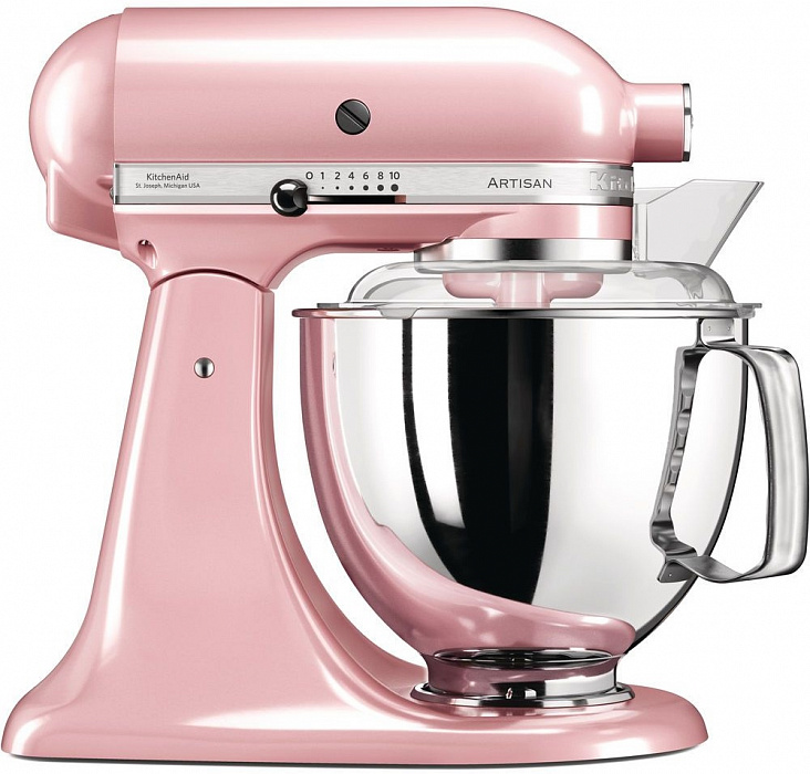 Планетарный миксер KitchenAid Artisan 5KSM175PSESP (Pink Silk) купить в интернет-магазине icover
