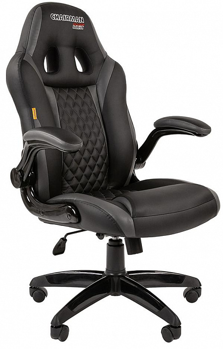 Игровое кресло Chairman Game 15 (Black/Grey) купить в интернет-магазине icover