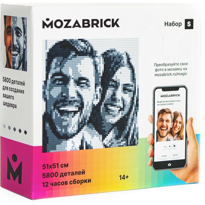 Фото-конструктор Mozabrick Набор S купить в интернет-магазине icover