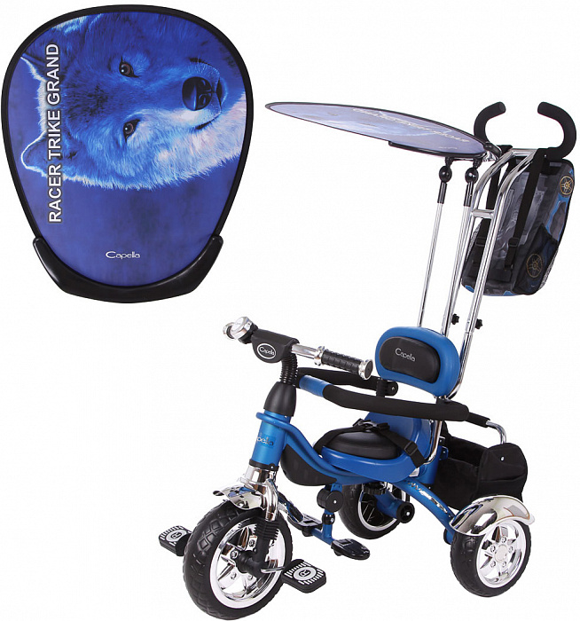 Capella Racer Trike Grand (GL000021170) - детский велосипед (Blue) купить в интернет-магазине icover
