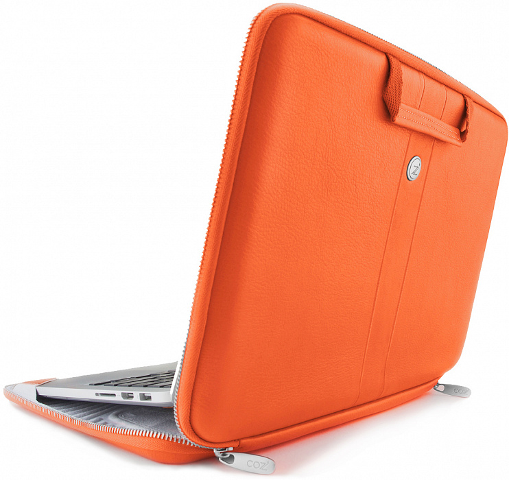Сумка Cozistyle Smart Sleeve Leather (CLNR1501) для MacBook Pro 15" (Spicy Orange) купить в интернет-магазине icover
