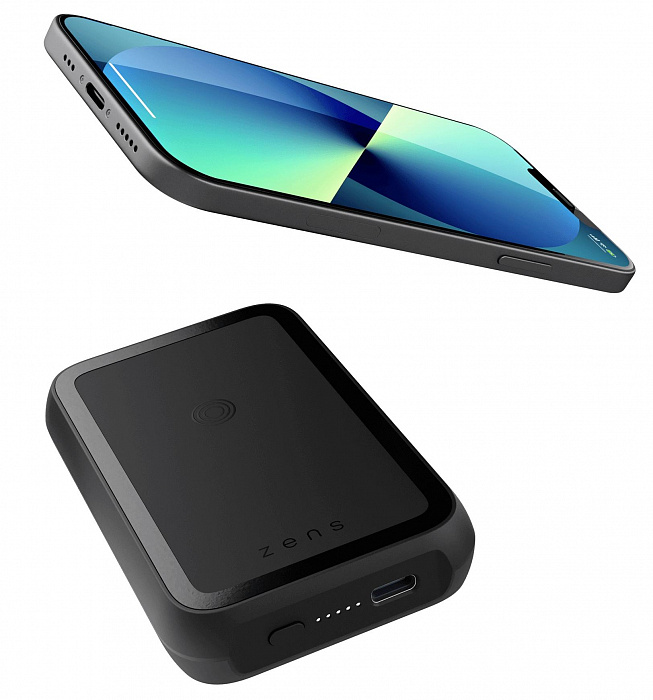 Внешний аккумулятор Zens Magnet Wireless Powerbank 4000 mAh ZEPP02M/00 (Black) купить в интернет-магазине icover