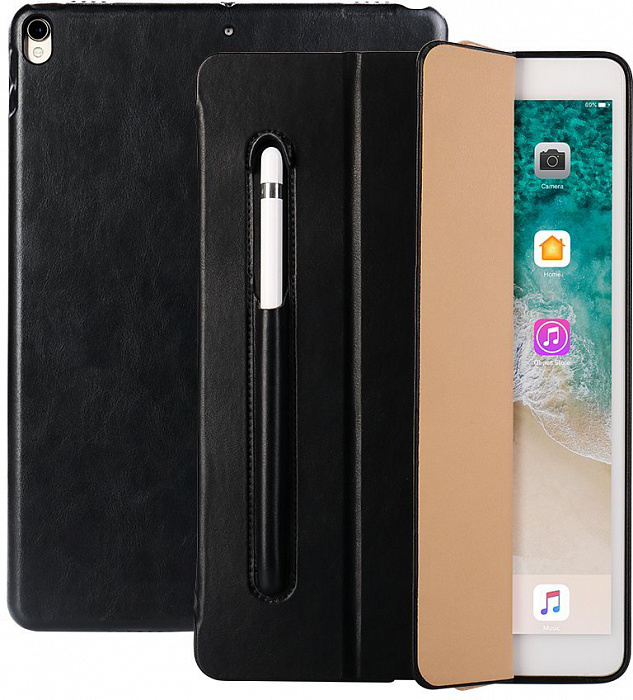 Чехол Jisoncase PU Leather JS-PRO-31M10 для iPad Pro 10.5 (Black) купить в интернет-магазине icover