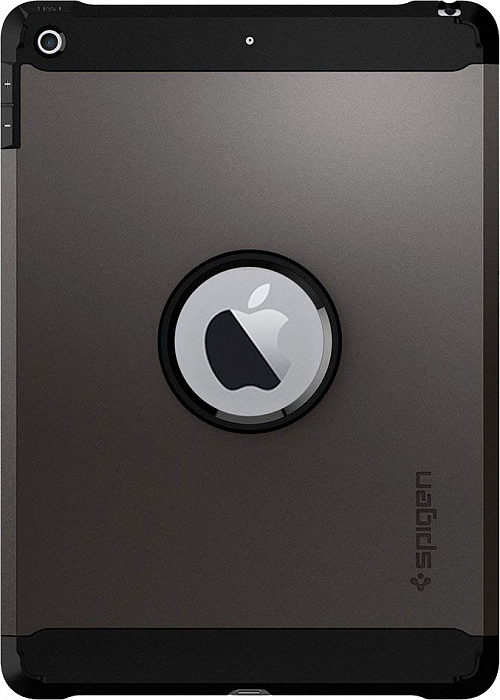Чехол-накладка Spigen Tough Armor (053CS22261) для iPad 9.7 (Gun metal) купить в интернет-магазине icover
