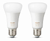 Умные светодиодные лампы Philips Hue White and Color Ambiance Bluetooth E27 2 шт (8718699673284) купить в интернет-магазине icover