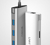 Хаб Wiwu Alpha A631STR (Grey) купить в интернет-магазине icover