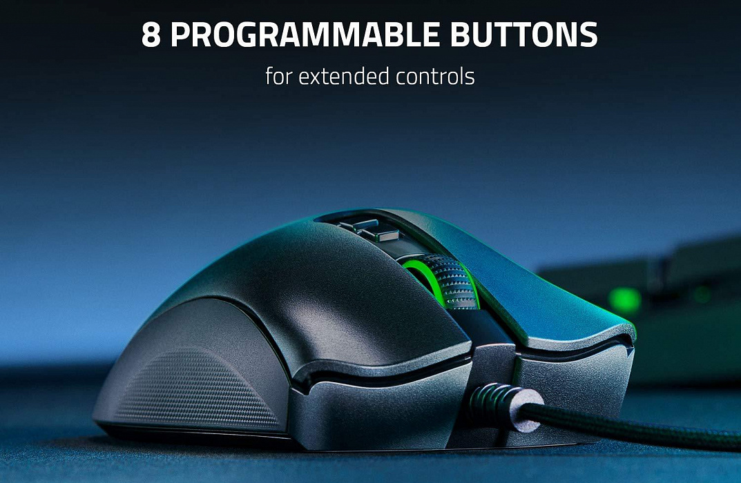 Игровая мышь Razer DeathAdder V2 RZ01-03210100-R3M1 (Black) купить в интернет-магазине icover