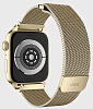 Ремешок Uniq Dante Strap Mesh Steel (44MM-DANGLD) для Apple Watch 42/44/45 mm (Gold) купить в интернет-магазине icover