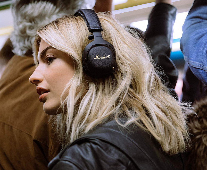 Bluetooth-наушники с микрофоном Marshall Mid ANC 04092138 (Black) купить в интернет-магазине icover