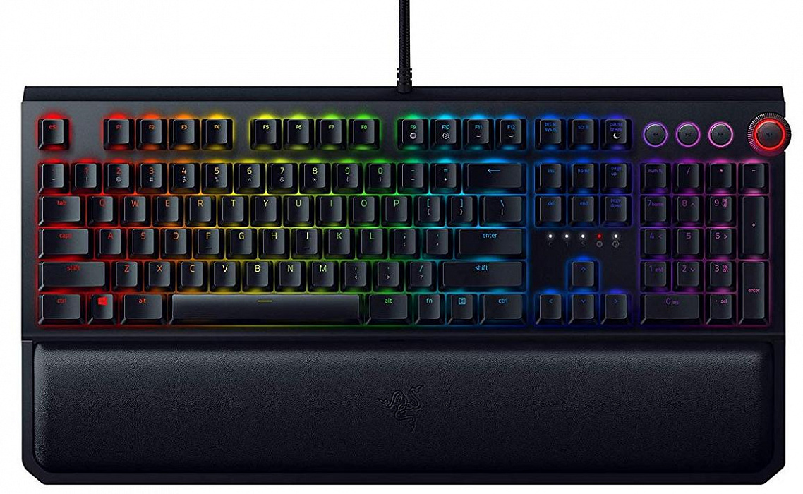 Игровая клавиатура Razer BlackWidow Elite Yellow Switch RZ03-02622700-R3R1 (Black) купить в интернет-магазине icover