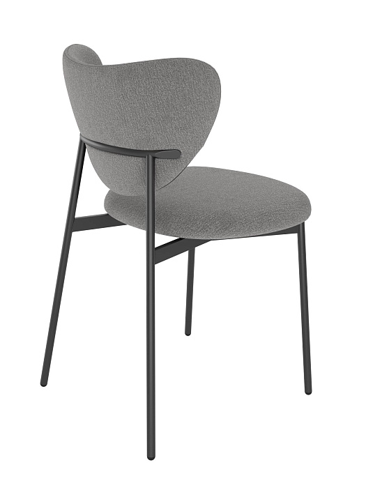 Комплект стульев Ridberg ЛУТОН велюр 2 шт. (Dark Grey) купить в интернет-магазине icover