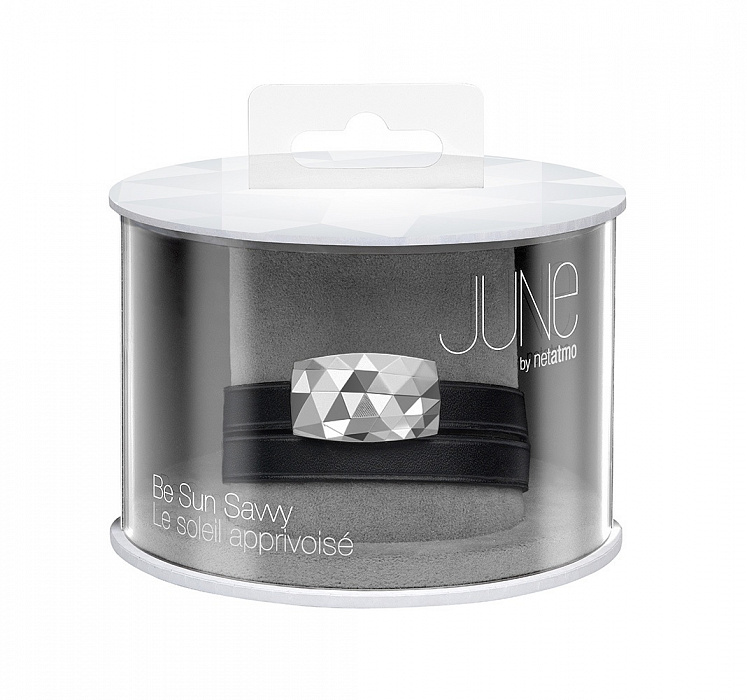 Netatmo June - браслет для измерения солнечного излучения (Platinum) купить в интернет-магазине icover
