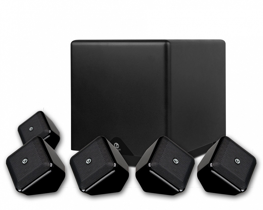 Boston Acoustics Soundware S 5.1 - комплект (High Gloss Black) купить в интернет-магазине icover