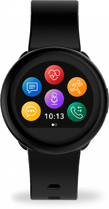 Умные часы MyKronoz ZeRound 3 Lite (Black) купить в интернет-магазине icover
