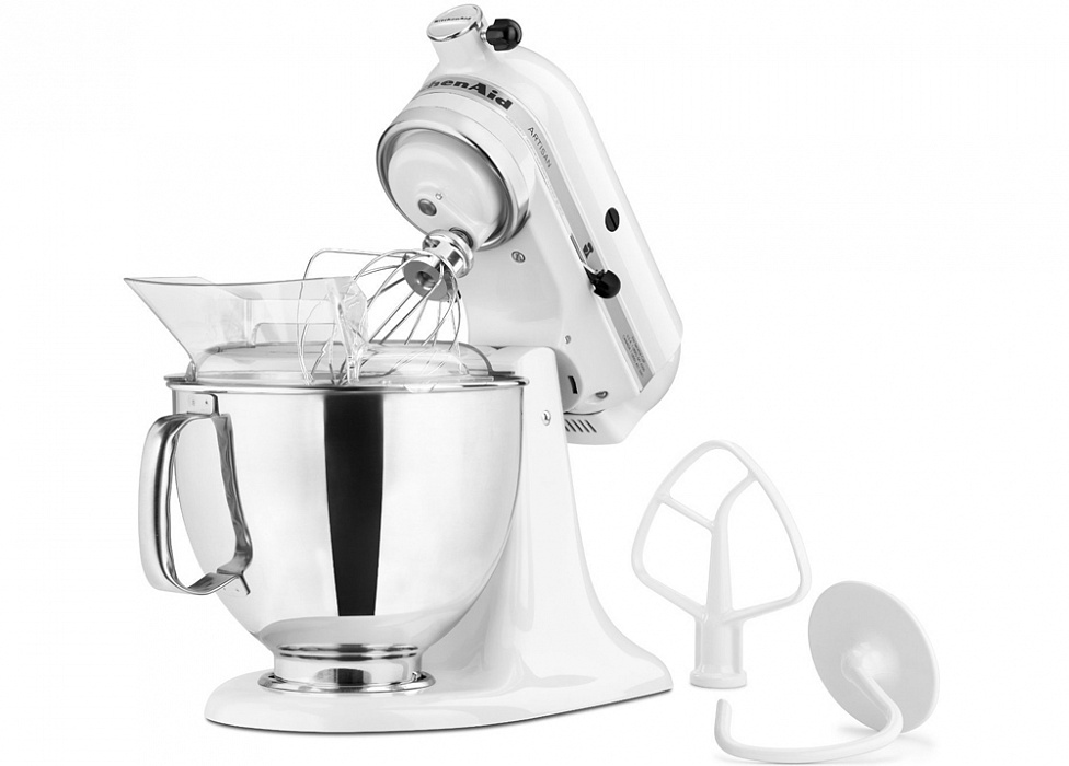 Планетарный миксер KitchenAid Artisan 5KSM150PSEWH (White) купить в интернет-магазине icover