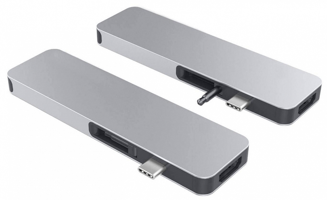 USB-концентратор HyperDrive Solo GN21D для MacBook (Silver) купить в интернет-магазине icover