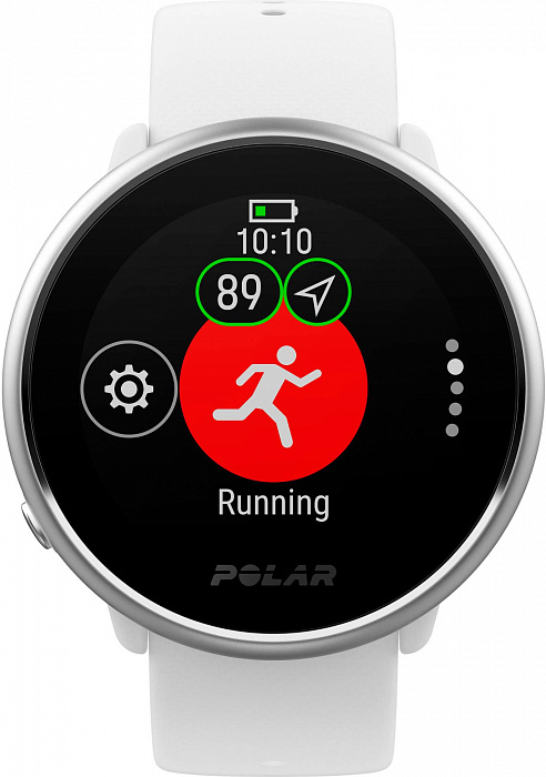 Спортивные часы Polar Ignite S 90072456 (White/Silver) купить в интернет-магазине icover