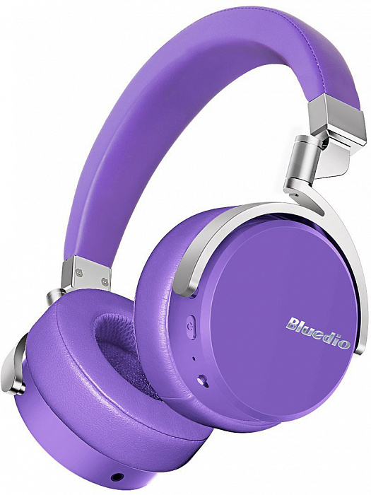 Bluetooth-наушники с микрофоном Bluedio Vinyl (Purple) купить в интернет-магазине icover
