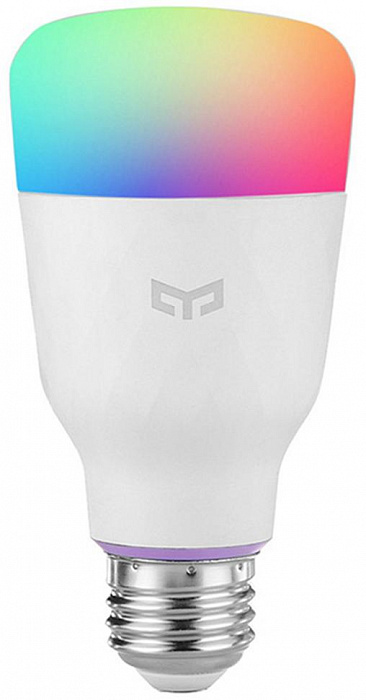 Умная лампа Xiaomi Yeelight Smart Colorful Bulb (White) купить в интернет-магазине icover