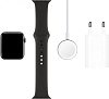Умные часы Apple Watch Series 5 44mm Sport Band MWVF2RU/A (Space Grey/Black) купить в интернет-магазине icover