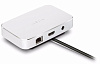 Док-станция Moshi Symbus Compact USB-C Dock (99MO084209) для ноутбука с поддержкой USB-C/Thunderbolt 3 (Silver) купить в интернет-магазине icover